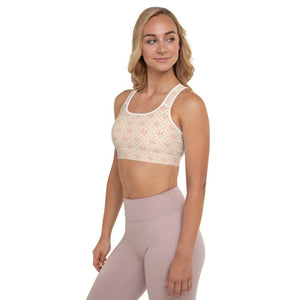 pink flyers padded sports bra - mo.be