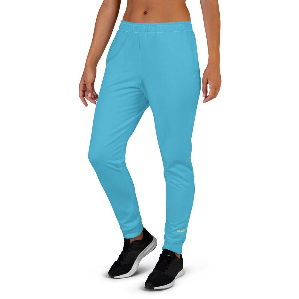 women's blue joggers - mo.be