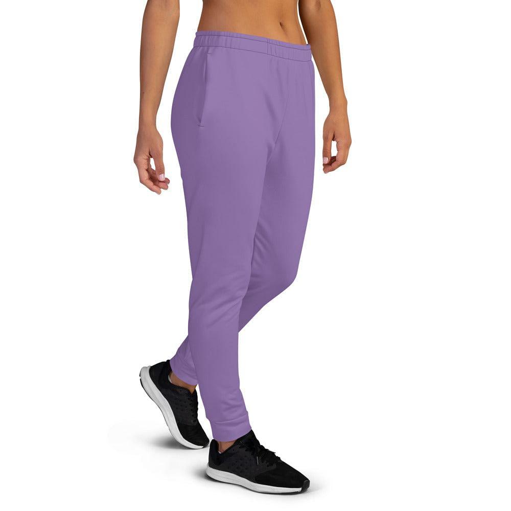 women's purple joggers - mo.be