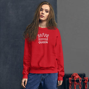 women's queen sweatshirt - mo.be