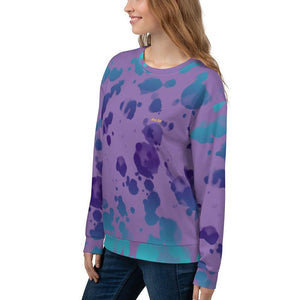 purple too rain women's sweatshirt - mo.be