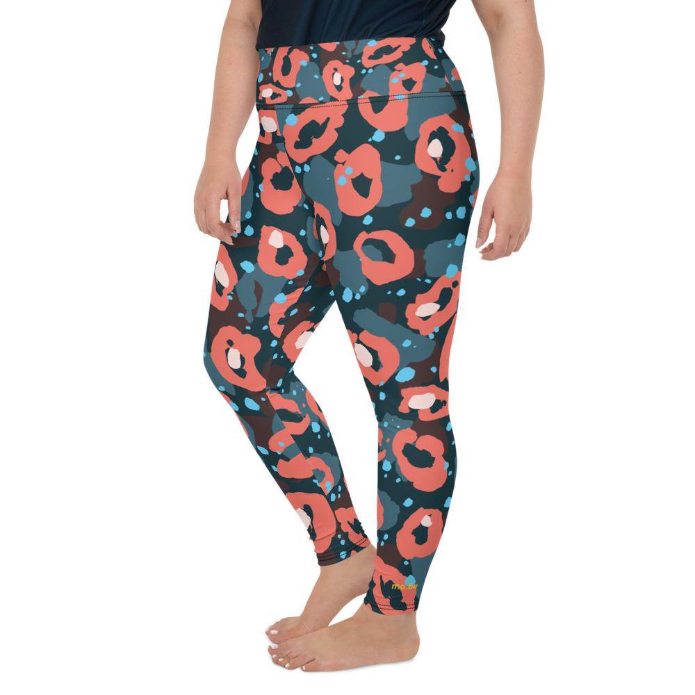 leopard curve leggings - mo.be