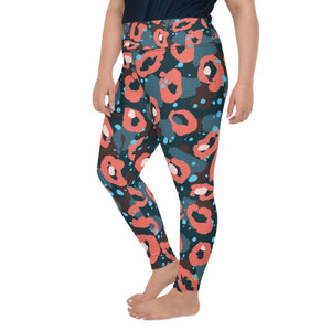 leopard curve leggings - mo.be