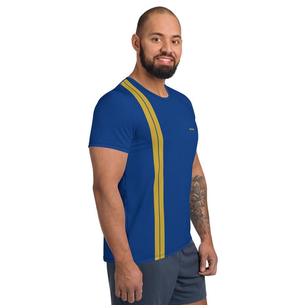 mo.be.fit 2 navy athletic t-shirt - mo.be
