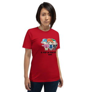 k-pop in your area women's t-shirt - mo.be