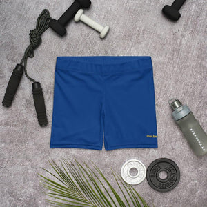 mo.be.fit women's navy shorts - mo.be