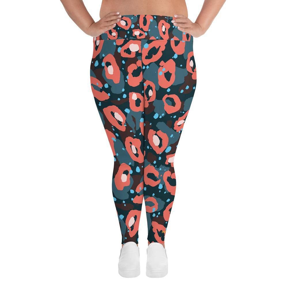 leopard curve leggings - mo.be