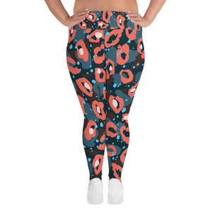 leopard curve leggings - mo.be