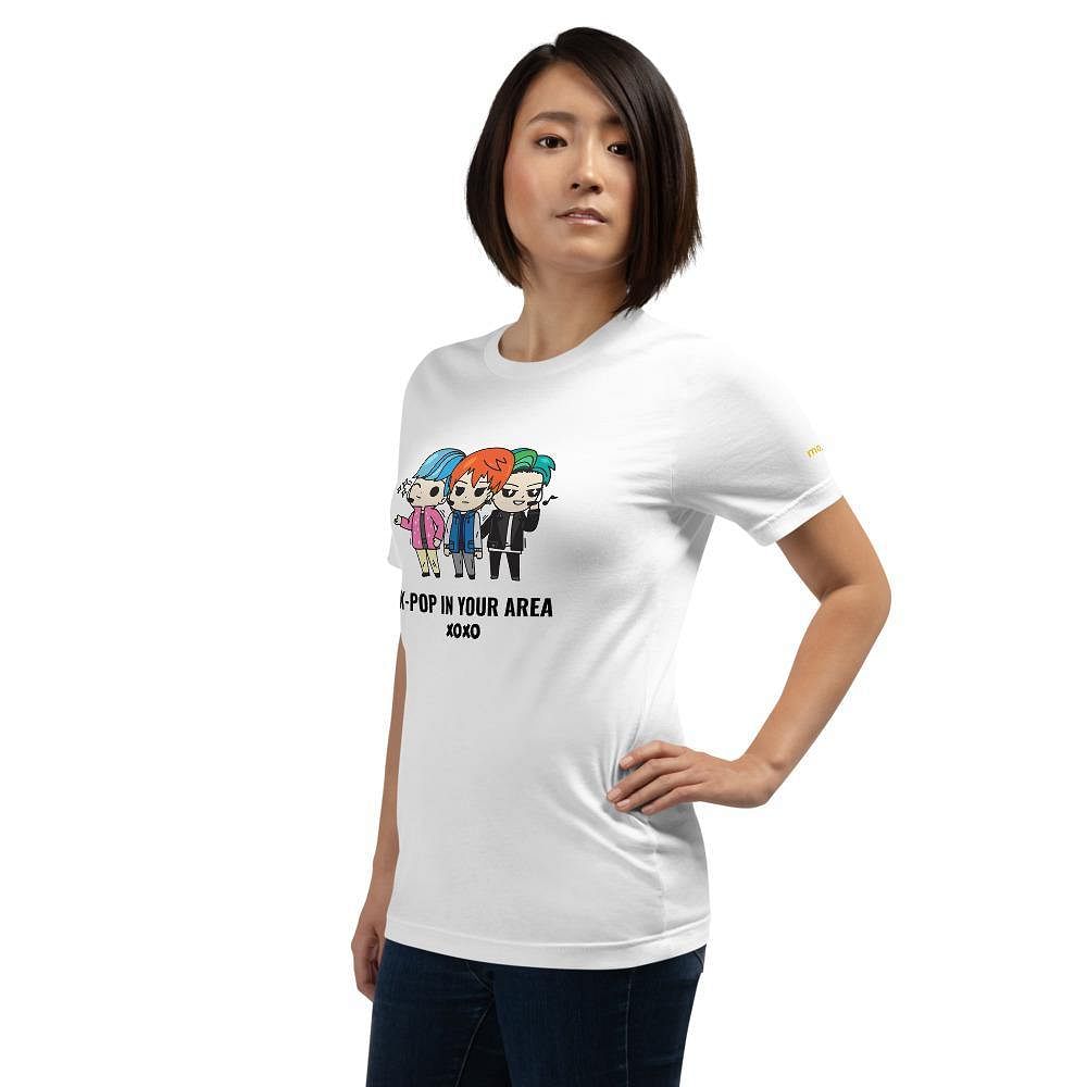 k-pop in your area women's t-shirt - mo.be