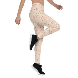 pink flyers women's leggings - mo.be