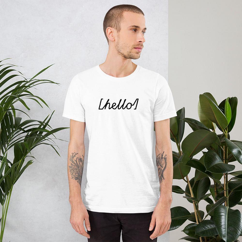 subtle hello t-shirt - mo.be