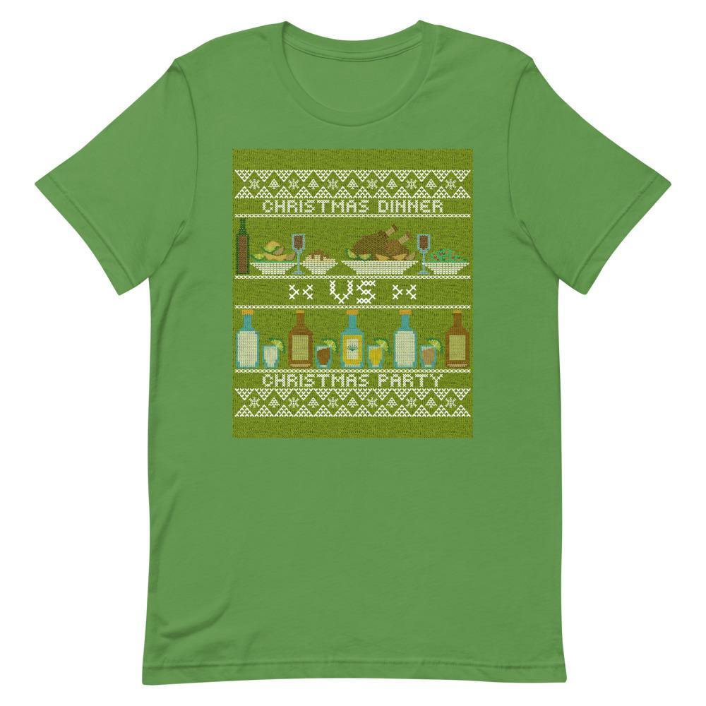 dinner vs party t-shirt - mo.be