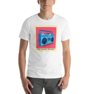 old school rhymes t-shirt - mo.be