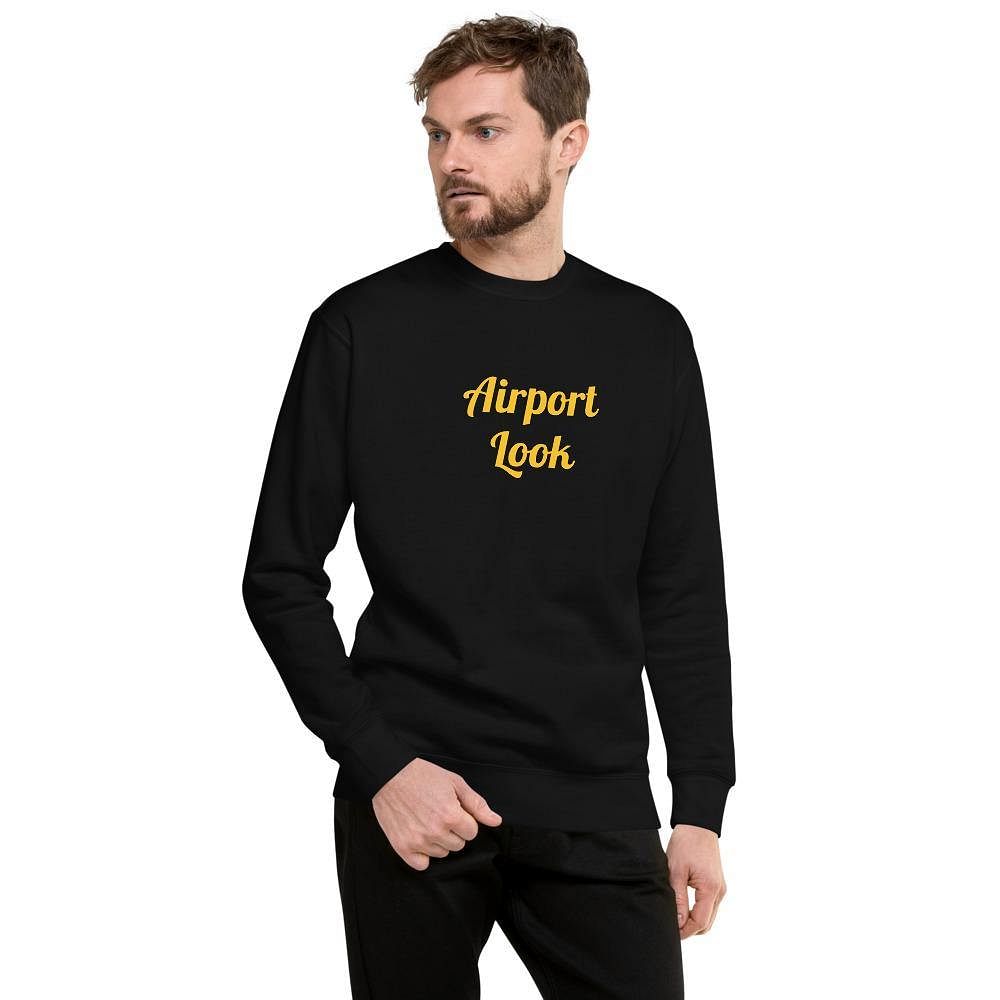 Airport Look Men's Fleece Pullover - mo.be