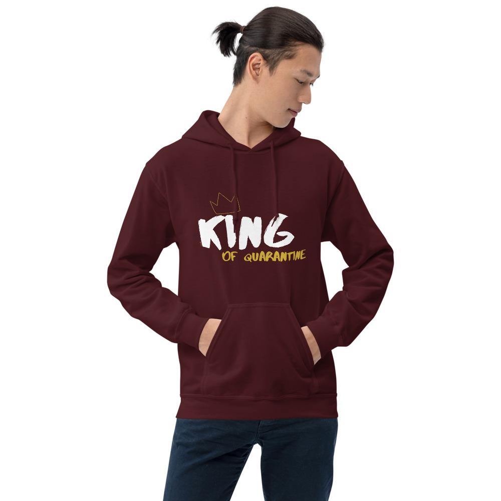 king of quarantine hoodie - mo.be