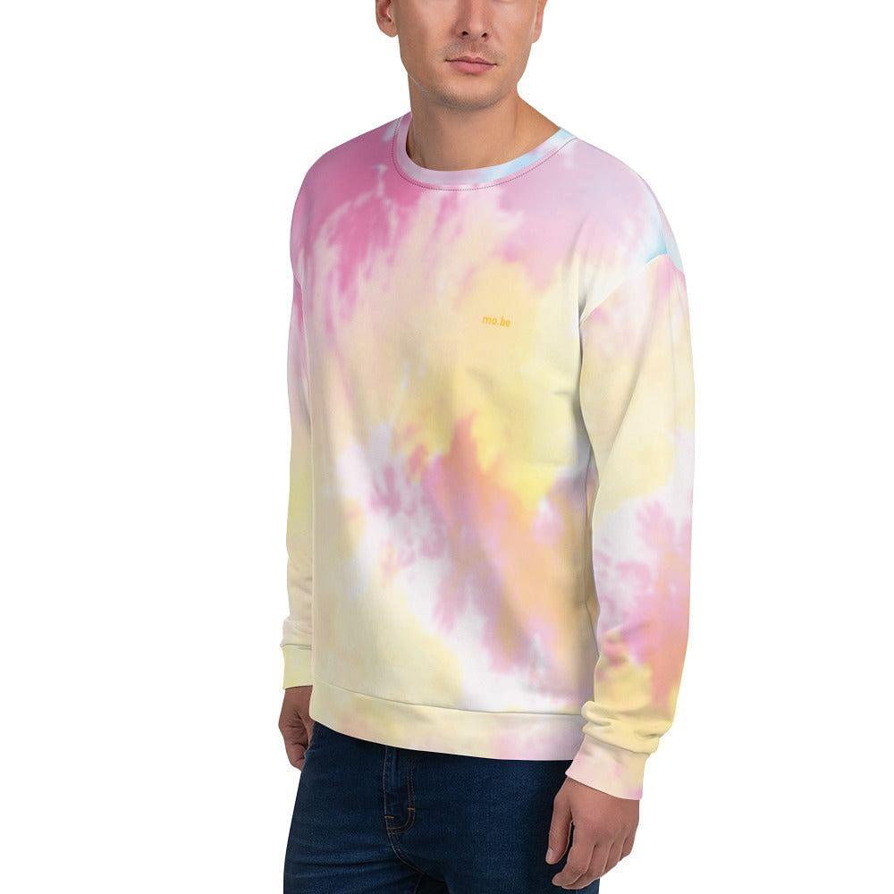 Men's Tie Dye Print Sweatshirt - mo.be