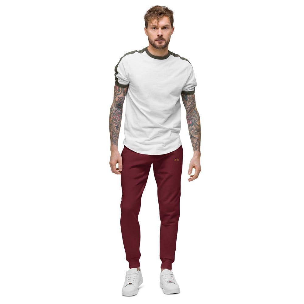 Premium mo.be sweatpants  - maroon - mo.be