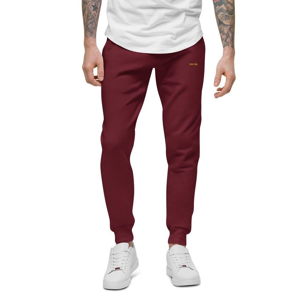 Premium mo.be sweatpants  - maroon - mo.be