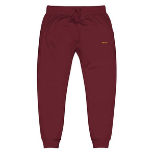 Premium mo.be sweatpants  - maroon - mo.be