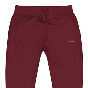 Premium mo.be sweatpants  - maroon - mo.be