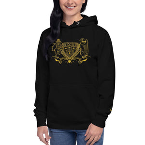 mo.be crest hooddie - mo.be